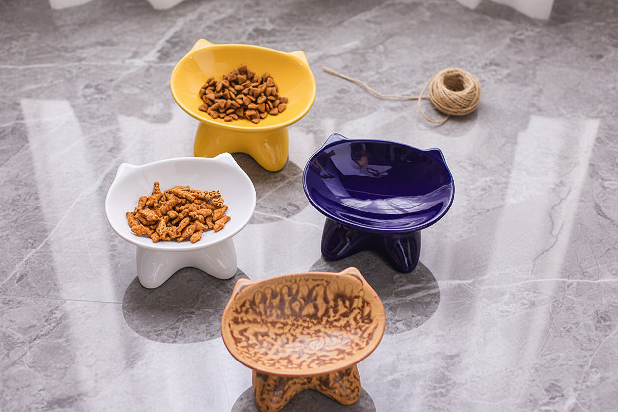 Household Ceramic Cat Dog Pet Bowl