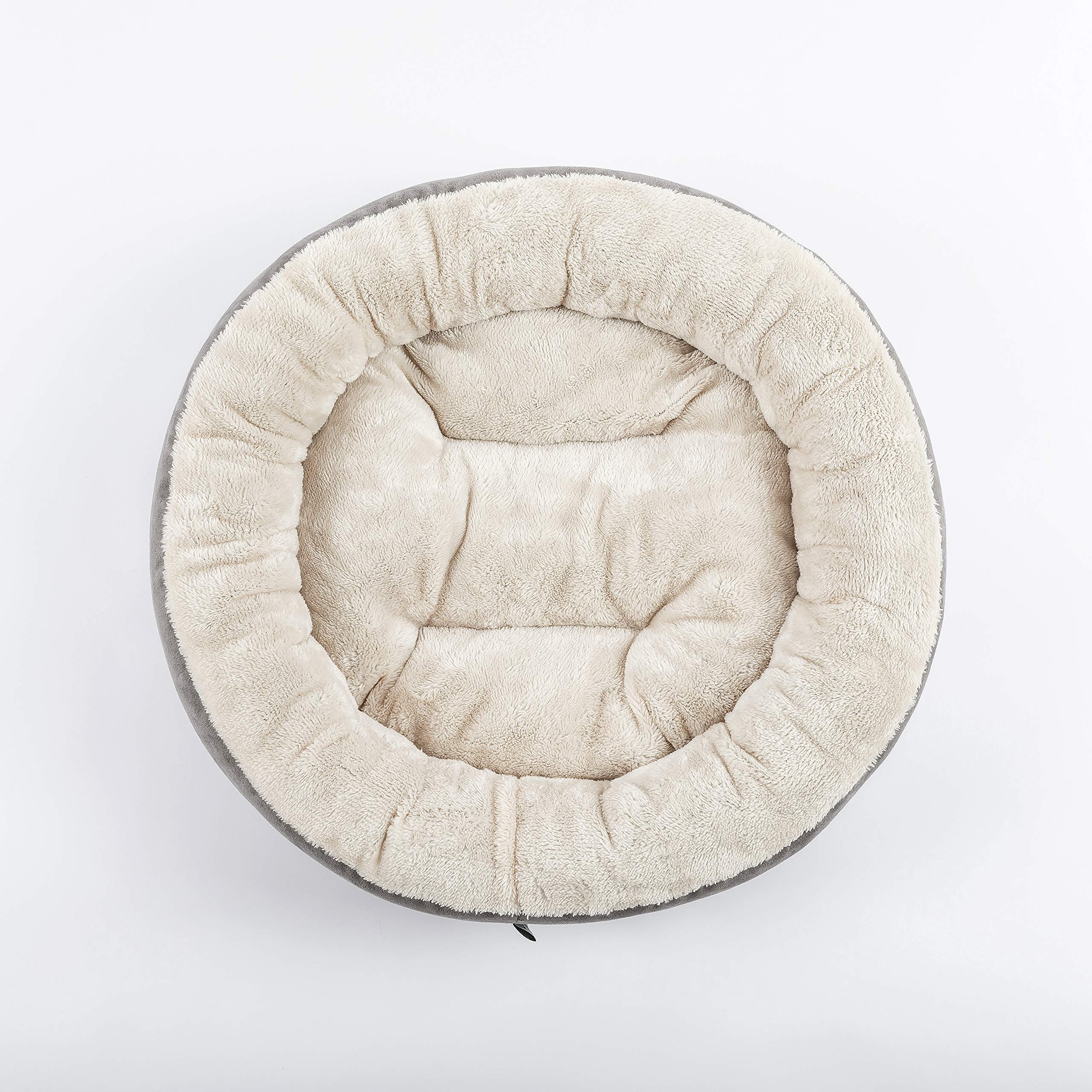 Love's Cabin Round Donut Cat & Small Dog Cushion Bed, 23"