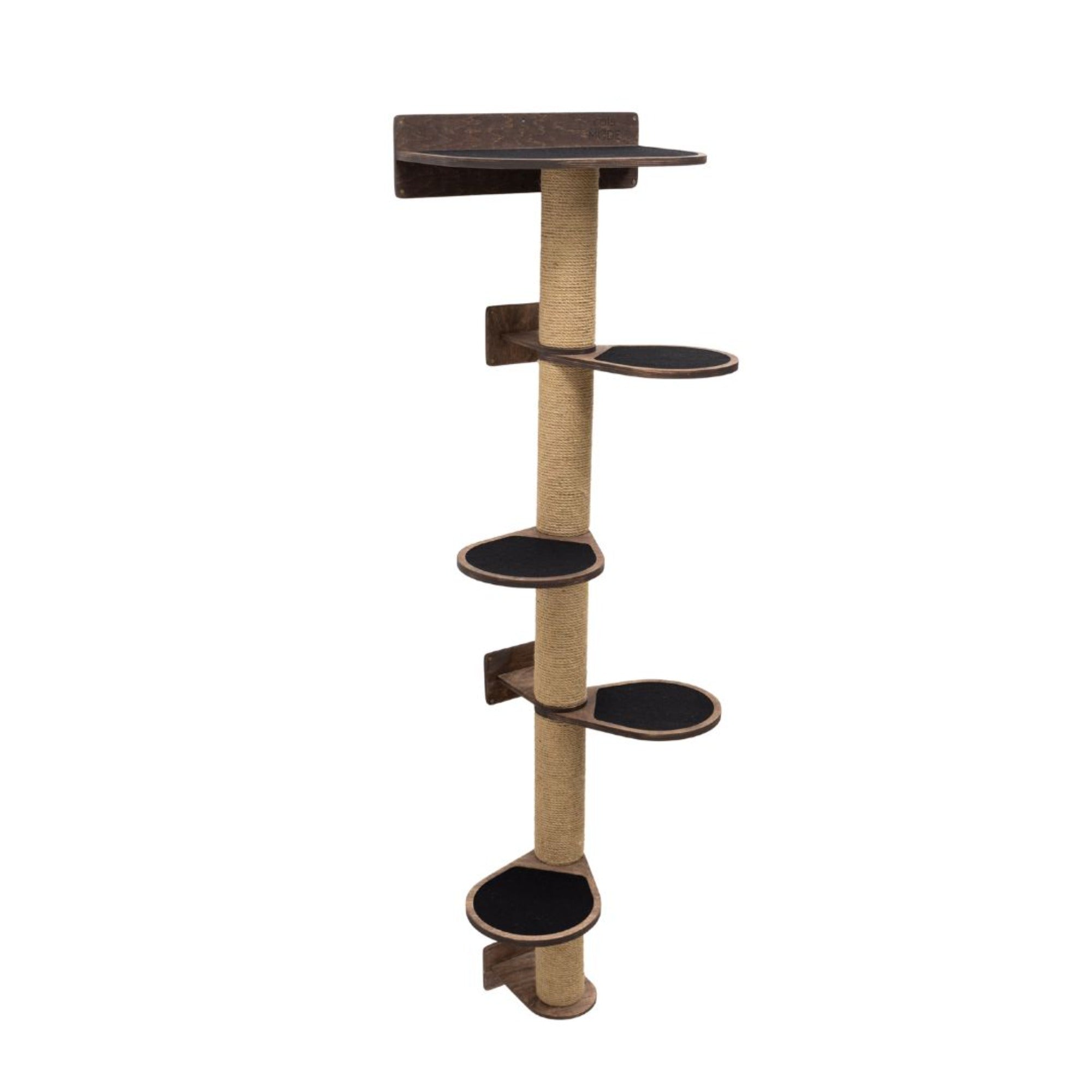 Large Cat Tree – Dark Walnut